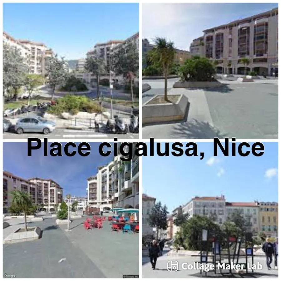 Nice Port , 2Br, 6 Guests, Walk To Beach And Old Town 0*,